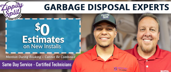 phoenix Garbage Disposal Repair & Install Zippity Split Plumbing