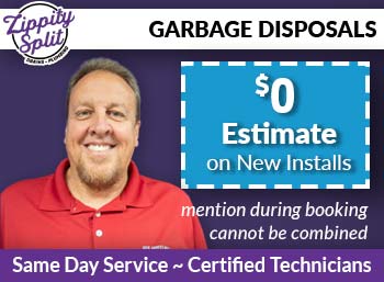 phoenix Garbage Disposal Repair & Install Zippity Split Plumbing